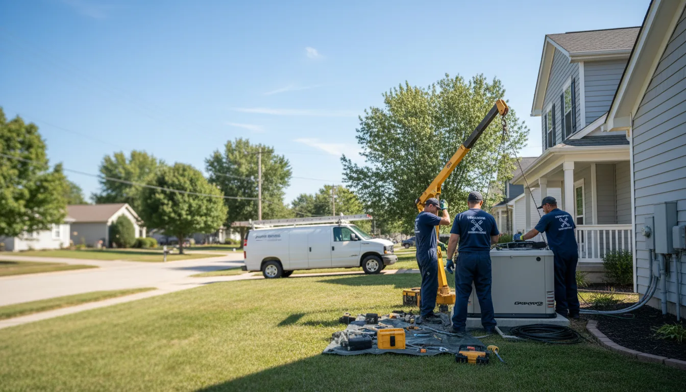 Generator Installation in Lowell, MI near me